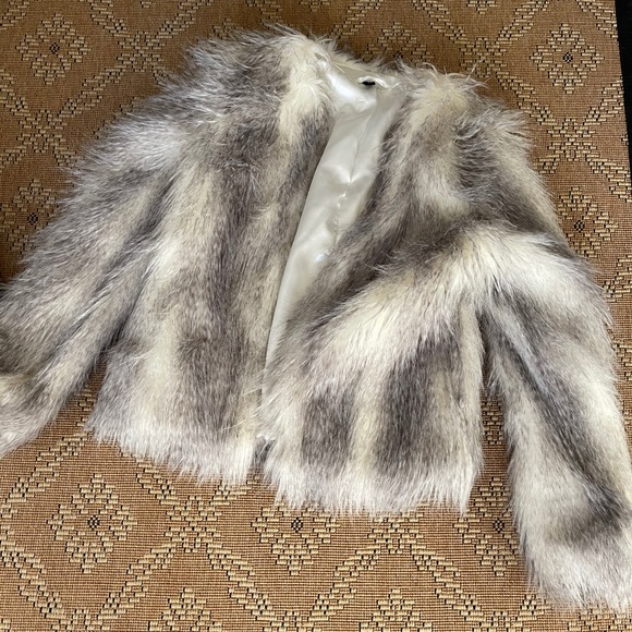 Divided Jackets & Blazers - Divided for H&M Faux Fur Jacket